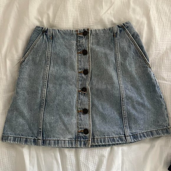 Aritzia Wilfred Free Denim Skirt - Picture 4 of 4